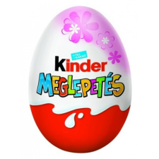 Kinder meglepetés tojás lányos 20 g csokoládé és édesség