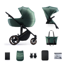 KinderKraft KINDERKRAFT Kočík kombinovaný 2v1 Prime 2 Green babakocsi