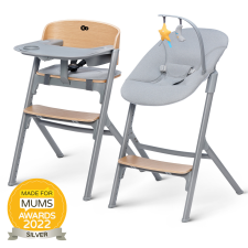 KinderKraft Livy 4in1 multifunkcionális etetőszék + pihenőszék, Tölgy etetőszék