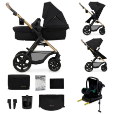 Kinderkraft Moov 2 + Mink pro 4:1 multifunkciós babakocsi - Pure Black babakocsi
