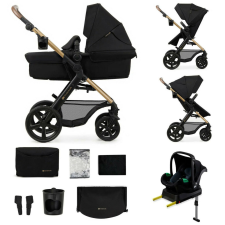 Kinderkraft Moov 2 + Mink pro 4:1 multifunkciós babakocsi - Pure Black babakocsi