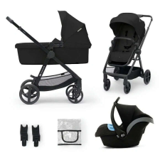  Kinderkraft Newly + Mink pro 3:1 multifunkciós babakocsi - classic black babakocsi