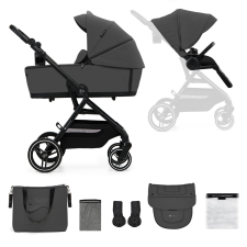 KINDERKRAFT SELECT Kočík kombinovaný Yoxi 2v1 Moonlight Grey babakocsi