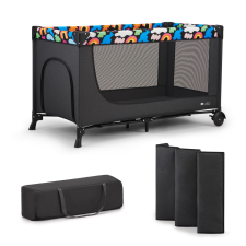  KINDERKRAFT Utazóágy Joy 2 Happy shapes utazóágy