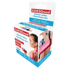 KINESOMED Kinesio tape (Rózsaszín) 5 cm x 5 cm gyógyhatású készítmény