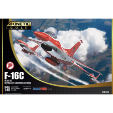  Kinetic RSAF F-16C BLACK KNIGHT 1:48 (K48133) makett