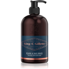 King C. Gillette Beard & Face Wash szakáll sampon 350 ml sampon