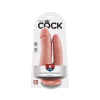  King Cock Double Penetrator - élethű dupla dildó (natúr)