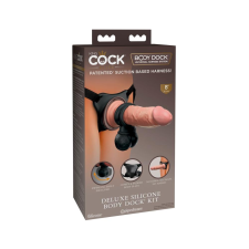 King Cock Elite Deluxe - felcsatolható dildó szett műpénisz, dildó