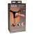 King Cock King Cock Elite Beginner's - felcsatolható dildó, hámmal (natúr)