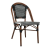 King Home CAFE PARIS szék barna rattan