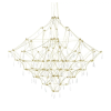 King Home CONSTELATION GOLD MSE1501100126 Függőlámpa 99x0,5W/LED 3000K 3960LM IP20