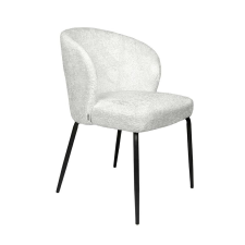 King Home King Home Greta Kényelmes Szék Fehér Szövet bútor