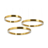 King Home King Home RING MSE0000406060 Függőlámpa 3x1x25W|2x38W/LED 3000K 3040LM IP20
