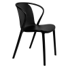 King Home SPARKS szék fekete - polipropilén