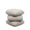 King Home STONES Pufa Boucle Bézs Organikus Forma