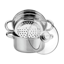 Kinghoff 3 részes pároló edény készlet Ø18 cm - 2.5L (KH-3315) edény