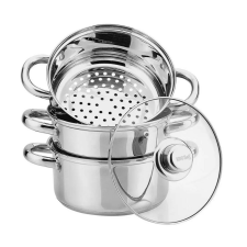 Kinghoff 4 részes pároló edény készlet Ø24 cm - 5L (KH-3319) edény