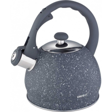 Kinghoff KH-1405 Teáskanna, Sípszóval - Szürke Gránit Mintás, 2.0L (KH-1405) vízforraló és teáskanna