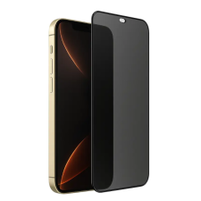 Kingleen iPhone 14 Pro, Adatvédelmi kijelzővédő fólia, Edzett üveg, 30°-tól a képernyő... mobiltelefon kellék