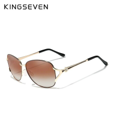 Kingseven barna keretes polarizált női napszemüveg, színátmenetes napszemüveg