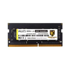 KINGSMAN 4GB 2666MHz DDR4 Notebook RAM Kingsman VALUES memória CL19 (KSD44G26C19SOD) (KSD44G26C19SOD) memória (ram)