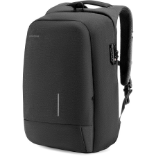 KINGSONS Anti-theft Backpack Black 15,6" számítógéptáska