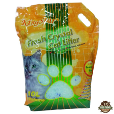 Kingstar szilika macskaalom lótusz virág illattal 10l (4kg) macskaalom