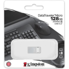  Kingston 128GB DataTraveler Micro USB 3.2 Gen 1 pendrive fém pendrive