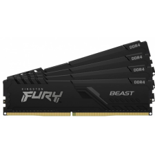 Kingston 128GB DDR4 3200MHz Kit(4x32GB) Fury Beast Black memória (ram)