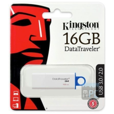 Kingston 16GB Data Traveler Generation 4 USB3.0 pendrive kék pendrive