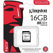  Kingston 16GB Industrial -40C to 85C UHS-1 Class10 U3 V30 A1 SDXC memóriakártya memóriakártya