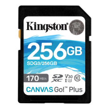 Kingston 256GB Canvas Go! Plus SDXC UHS-I CL10 memóriakártya memóriakártya