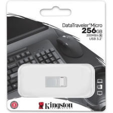  Kingston 256GB DataTraveler Micro USB 3.2 Gen 1 pendrive fém pendrive