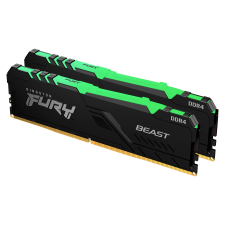Kingston 32GB /3200 Fury Beast RGB DDR4 RAM KIT (2x16GB) memória (ram)
