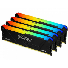 Kingston 32GB / 3600 Fury Beast RGB DDR4 RAM KIT (4x8GB) memória (ram)