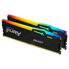 Kingston 32GB 5600MHz DDR5 RAM Kingston Fury Beast RGB CL40 (2x16GB) (KF556C40BBAK2-32) memória (ram)