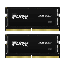 Kingston 32GB DDR5 6000MHz Kit(2x16GB) SODIMM Fury Impact Black memória (ram)