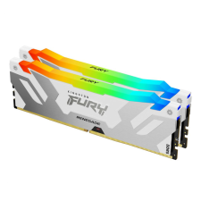 Kingston 32GB DDR5 6400MHz Kit(2x16GB) Fury Renegade RGB White/Silver memória (ram)