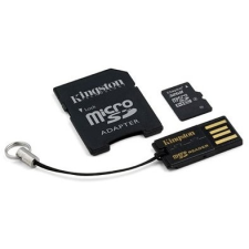 Kingston 32GB microSDHC UHS-I CL4 memóriakártya + USB2.0 olvasó + Adapter memóriakártya