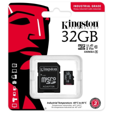 Kingston 32GB SD micro Industrial (SDHC Class 10 A1) (SDCIT2/32GB) memória kártya + olvasó memóriakártya