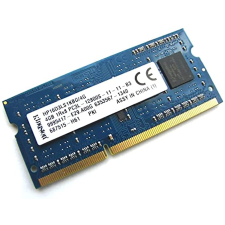 Kingston 4GB /1600 DDR3L SoDIMM Notebook RAM (Csomagolás nélkül) (HP16D3LS1KBG/4G/bontott) memória (ram)