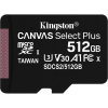 Kingston 512GB Canvas Select Plus Class 10 UHS-1 microSDXC memóriakártya (SDCS2/512GB)