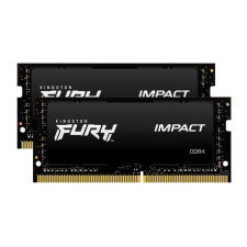 Kingston 64GB 3200MHz DDR4 RAM Kingston Fury Impact notebook memória CL20 (2x32GB) (KF432S20IBK2/64 ) memória (ram)