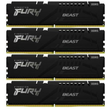 Kingston 64GB 5600MHz DDR5 RAM Kingston Fury Beast Black CL40 (4x16GB) (KF556C40BBK4-64) (KF556C40BBK4-64) memória (ram)