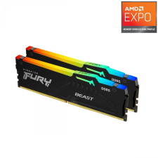 Kingston 64GB Beast RGB EXPO DDR5 6400MHz CL32 KIT KF564C32BBEAK2-64 memória (ram)
