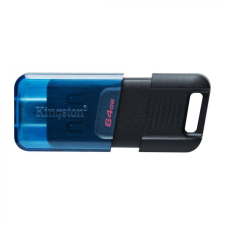 Kingston 64GB DataTraveler 80 M USB-C Gen 1 USB3.2 Black/Blue pendrive