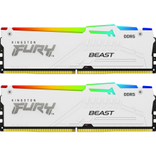 Kingston 64GB DDR5 6000MHz Kit(2x32GB) Fury Beast RGB White memória (ram)