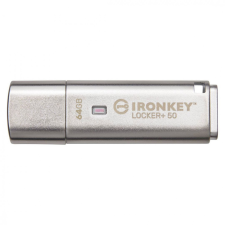 Kingston 64GB Ironkey Locker+50 USB3.2 Silver pendrive