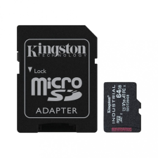 Kingston 64GB microSDHC Kingston Industrial Temperature U3 V30 A1 + adapter (SDCIT2/64GB) memóriakártya